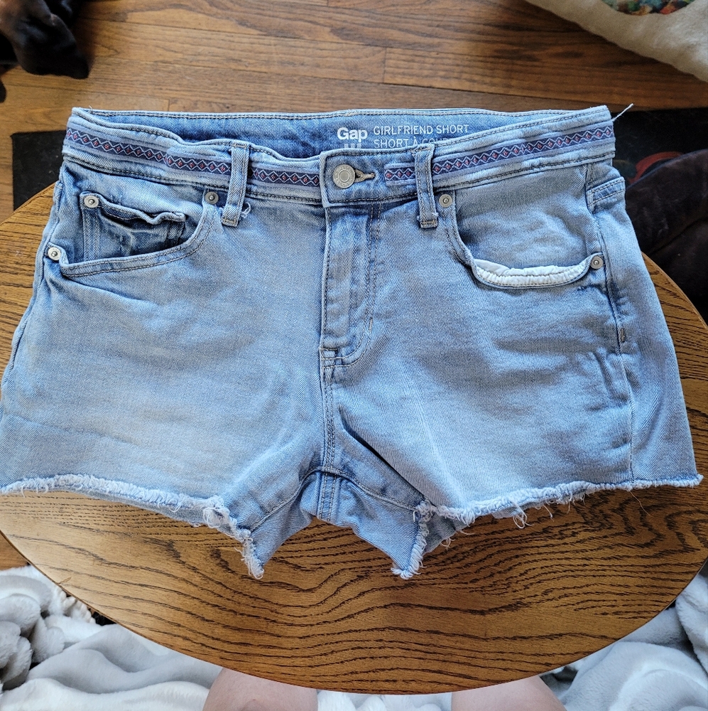 Gap blue jean shorts sz.6